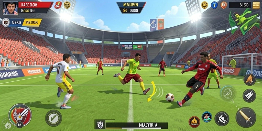 Tampilan antarmuka aplikasi yang menarik dan mudah digunakan.