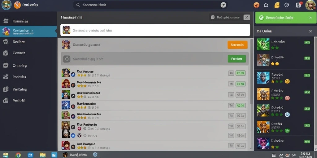 Screenshot menunjukkan petualangan di hutan misterius.
