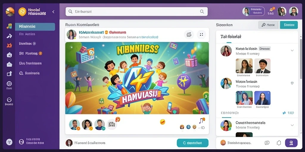 Tampilan antarmuka yang sederhana dan menarik.