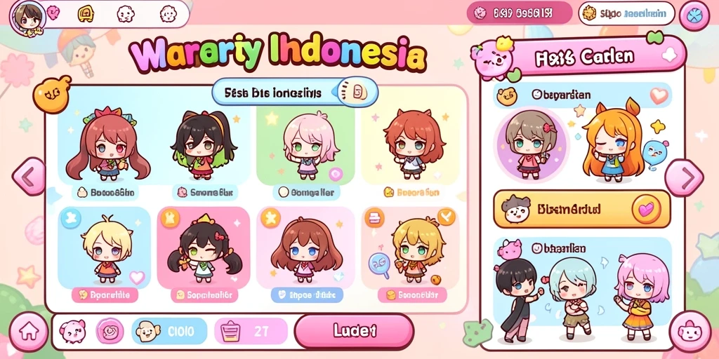 Tampilan antarmuka aplikasi yang menarik dan intuitif.