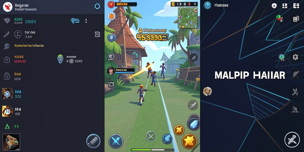 Screenshot menunjukkan karakter utama dalam aksi.