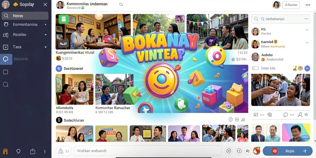 Tangkapan layar menunjukkan level penuh warna dan tantangan menarik.